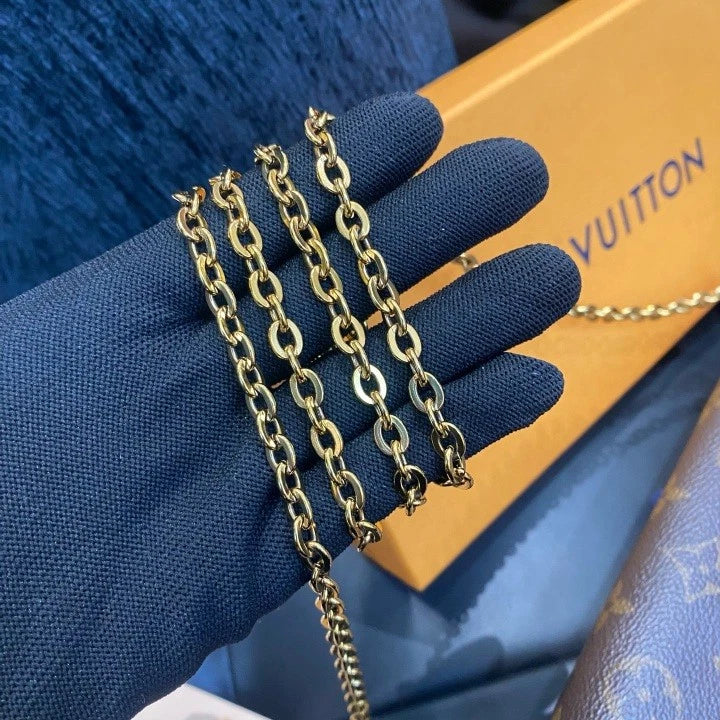 Louis Vuitton Pochette Felicie Monogram Chain Shoulder Crossbody Women D