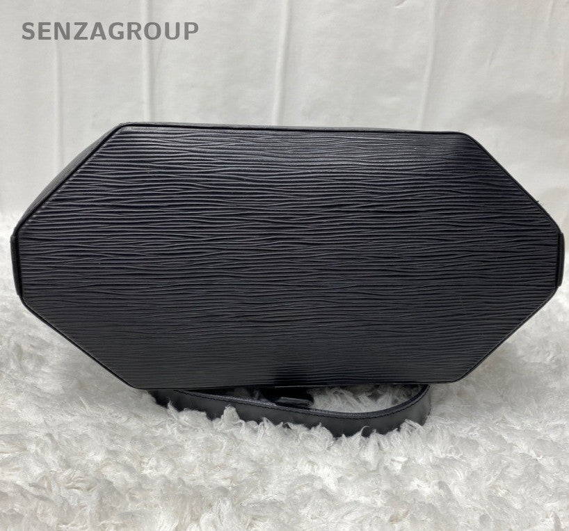 Louis Vuitton Epi Bucket Crossbody Black Unisex Adults Classic