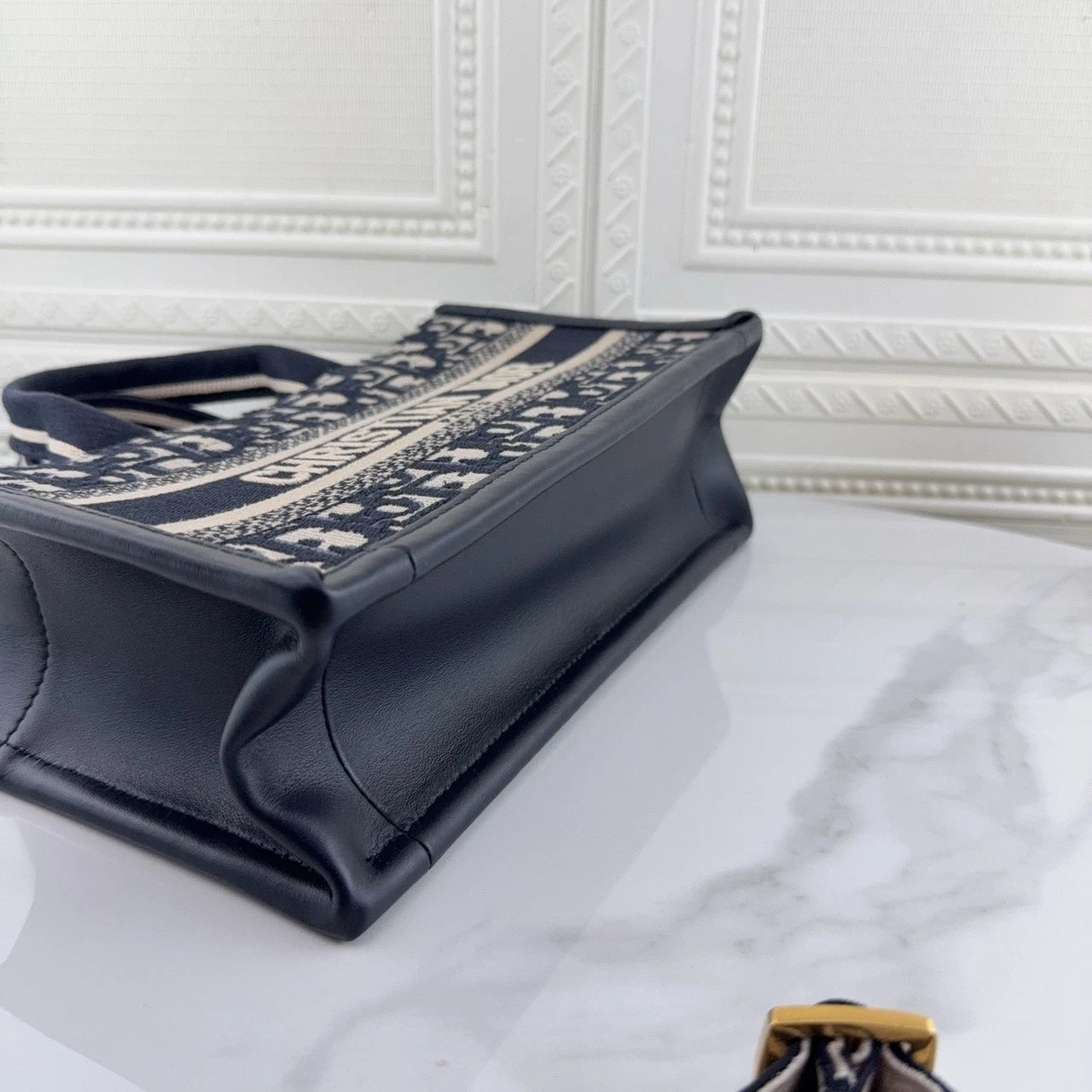 Dior Oblique Horizontal Book Tote Crossbody Handbag For Women