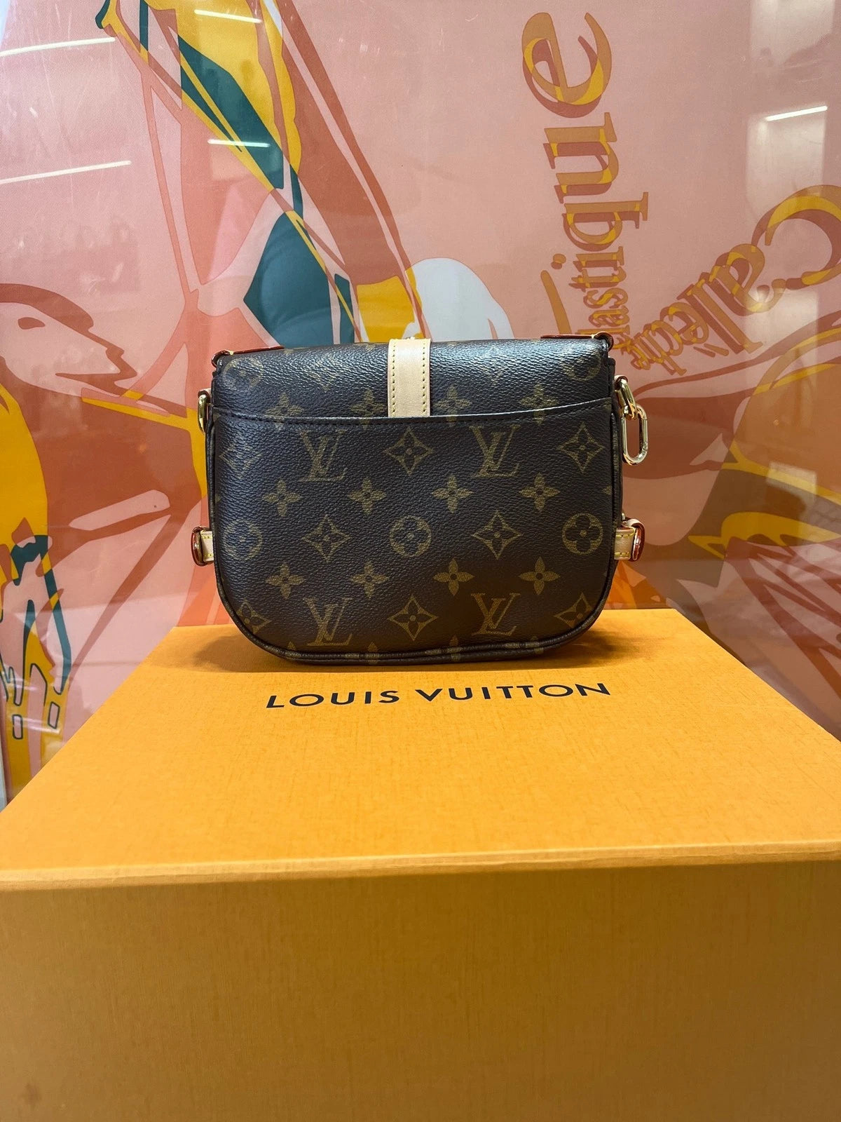 Louis Vuitton Saumur BB Canvas Shoulder Crossbody Bag For Women