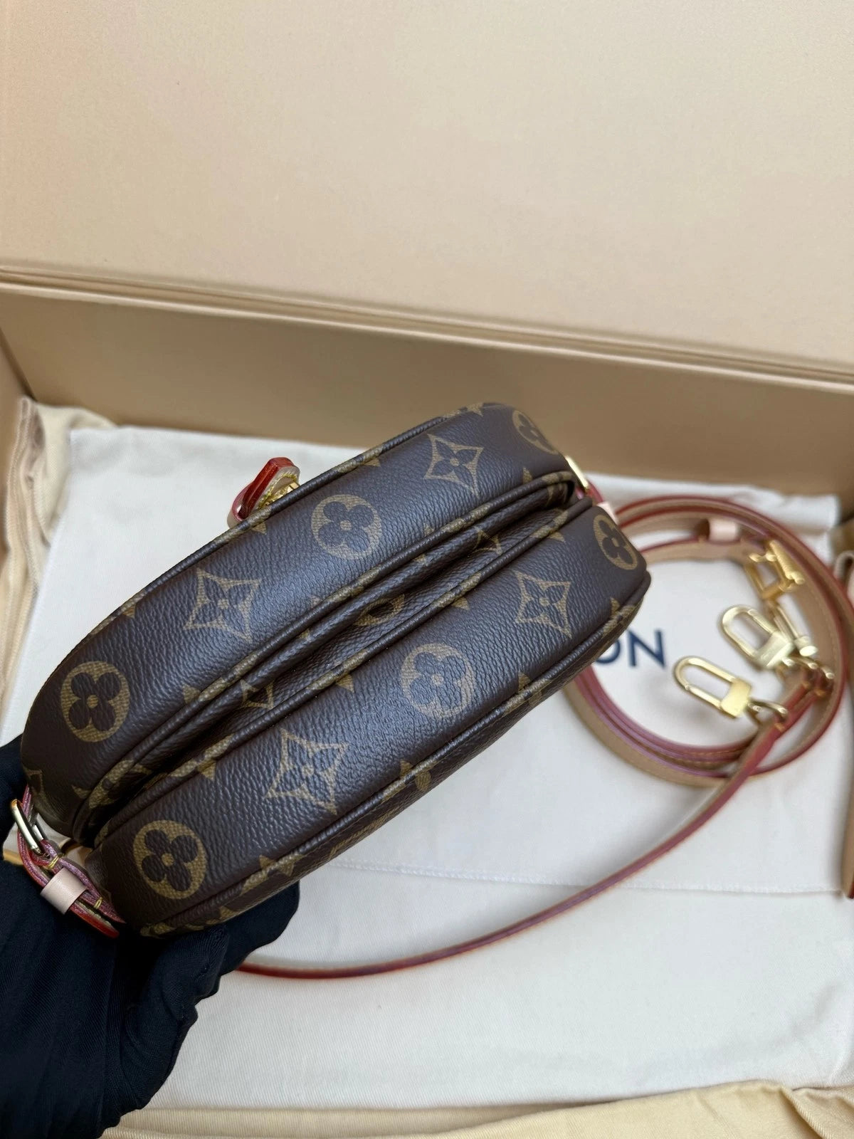 Louis Vuitton Canvas Twin Shoulder Bag For Women
