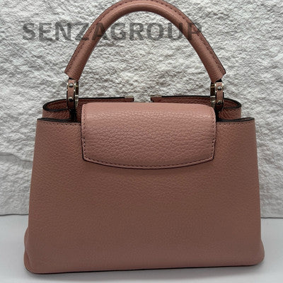 Louis Vuitton Capucines Pink Shoulder Bag - Women's Classic Handbag