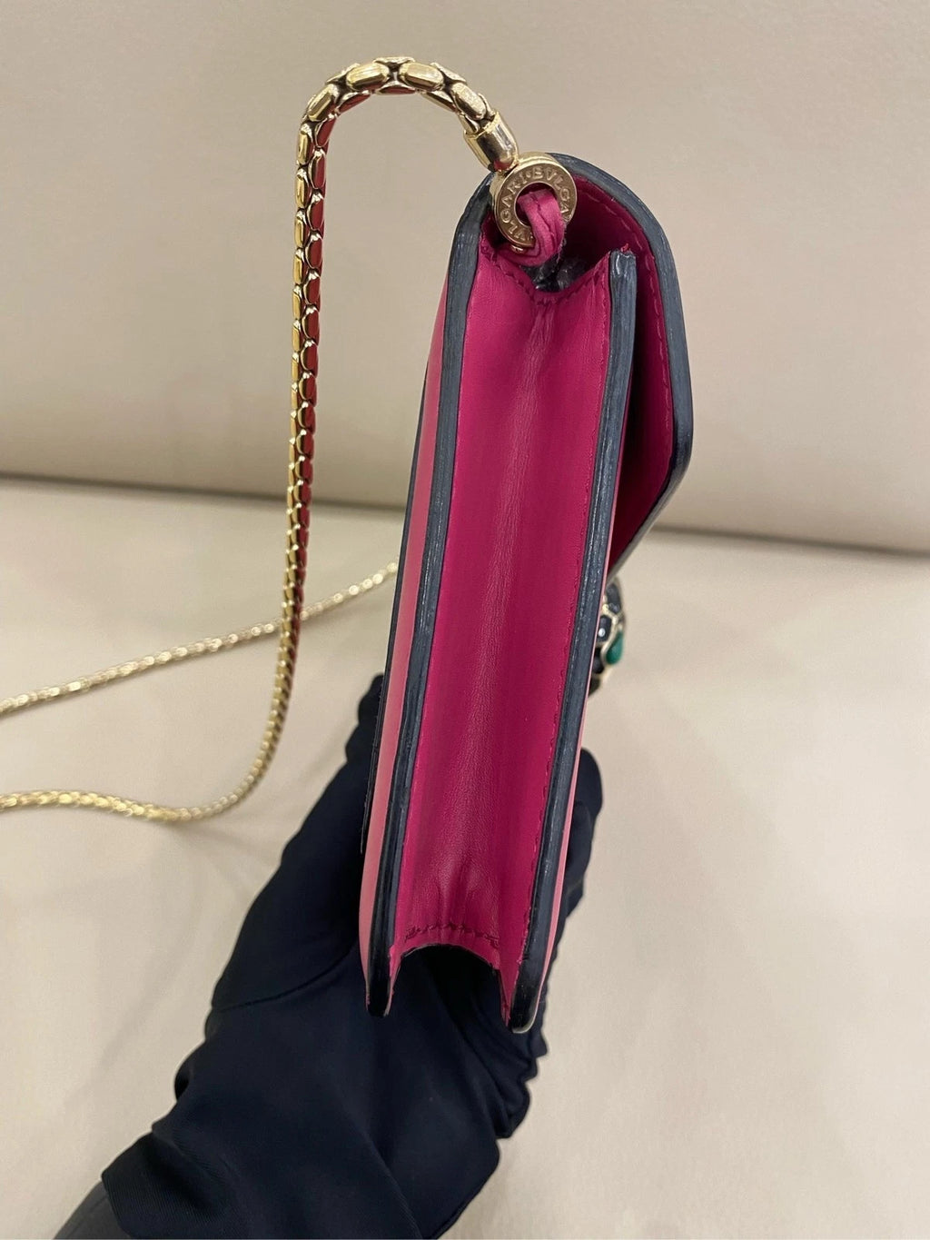 Bvlgari Serpenti PM Chain Crossbody Bag For Women