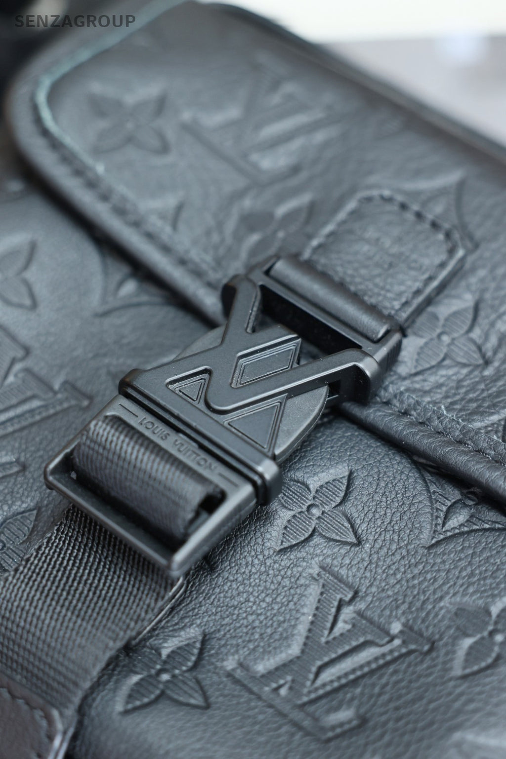 Louis Vuitton Getaway Monogram Empreinte Shoulder bag All black Chip Version