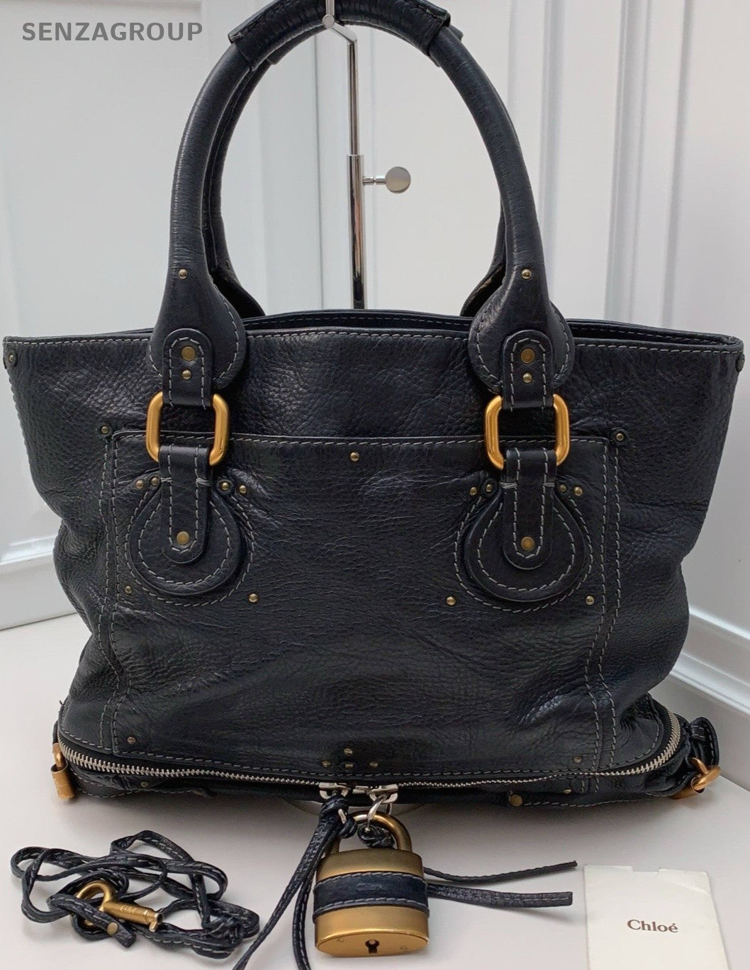CHLOÉ Top Handle Shoulder Bag Black Women
