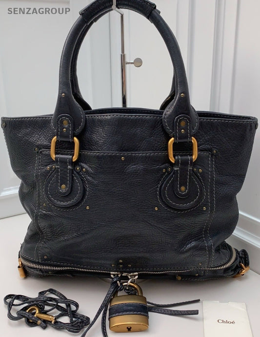 CHLOÉ Top Handle Shoulder Bag Black Women