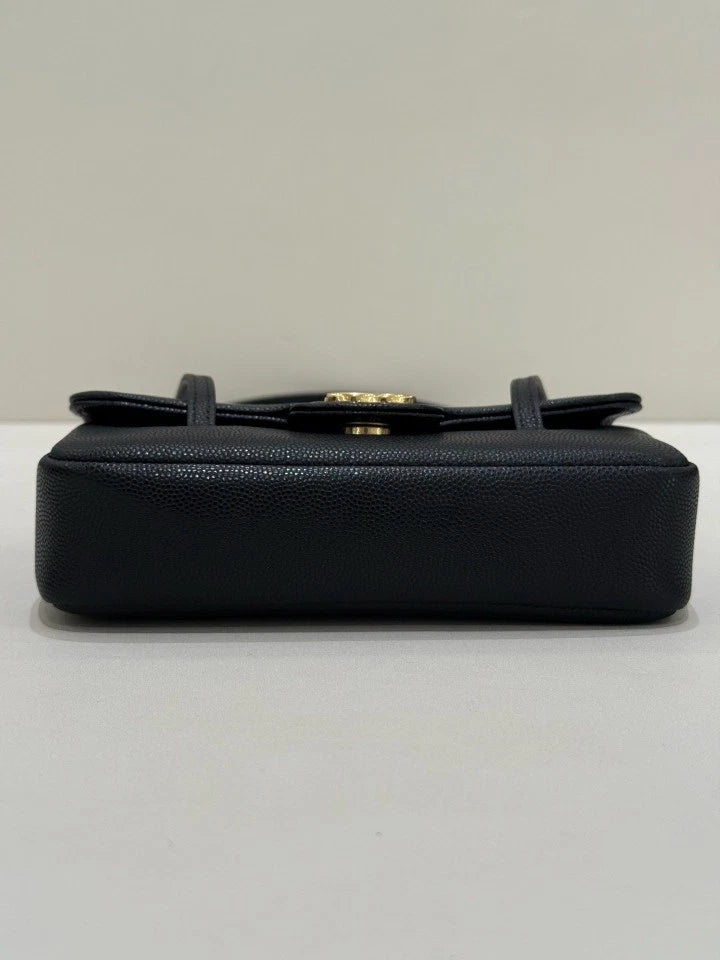 CHANEL Preppy Coco Mini Black Handbag For Women