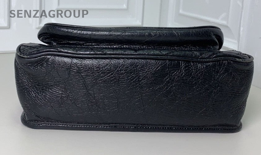 YSL Saint Laurent NIKI Medium Oil waxed leather Shoulder bag Crossbody