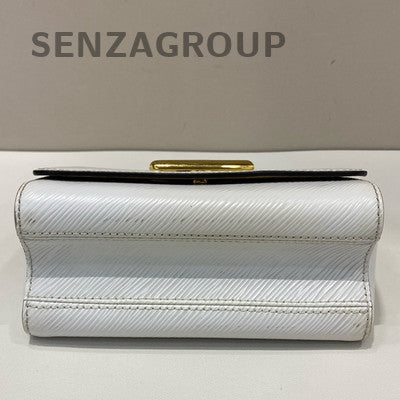 Louis Vuitton Twist Monogram Watercolor White Gold Tote Shoulder Bag