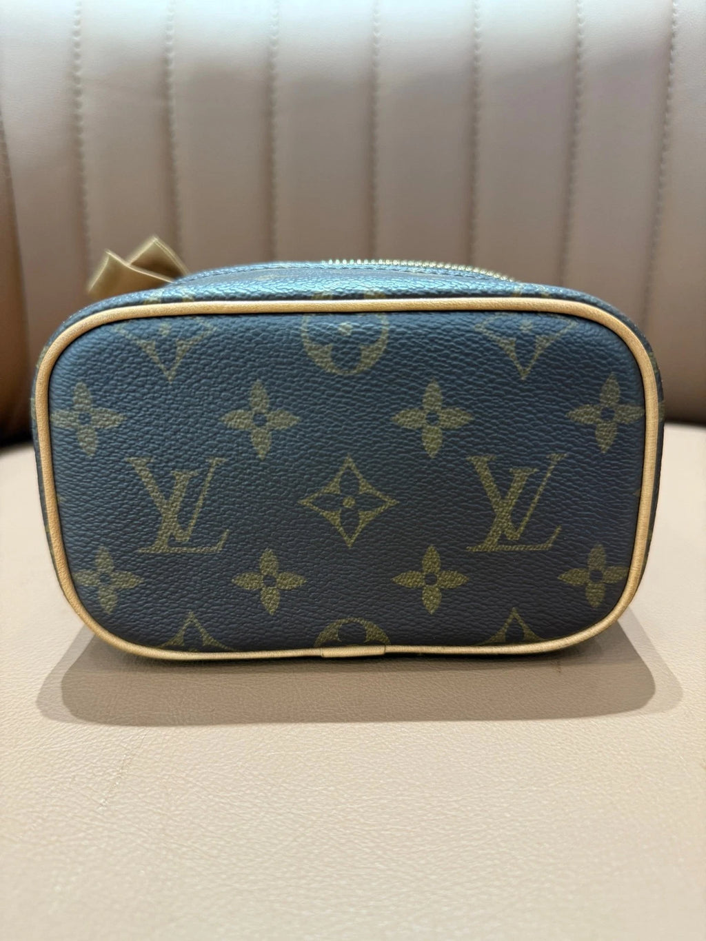 Louis Vuitton Nice Nano Mini Canvas Cosmetic Clutch Bag For Women