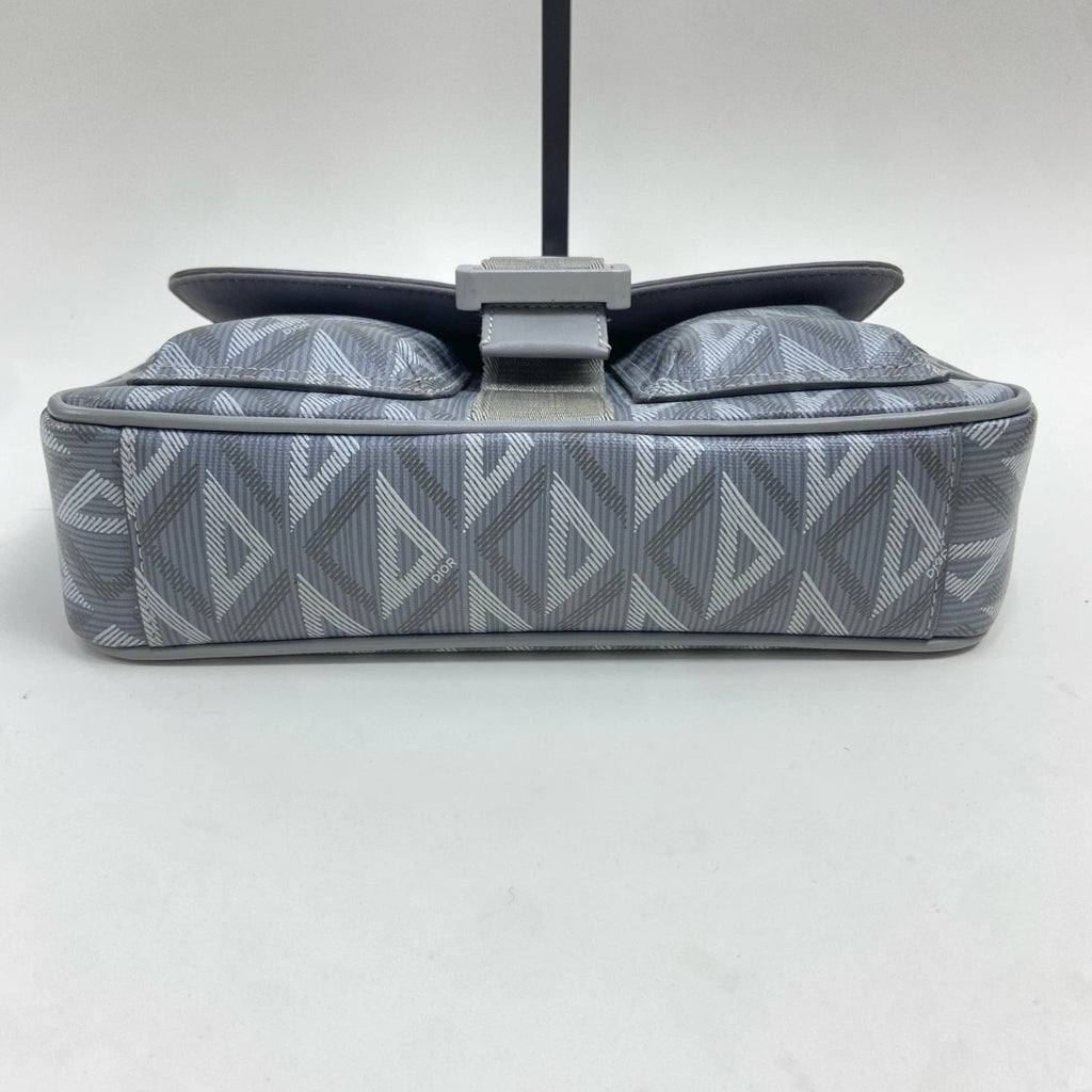 Dior Canvas Leather Patchwork Messenger Crossbody Bag For Women
