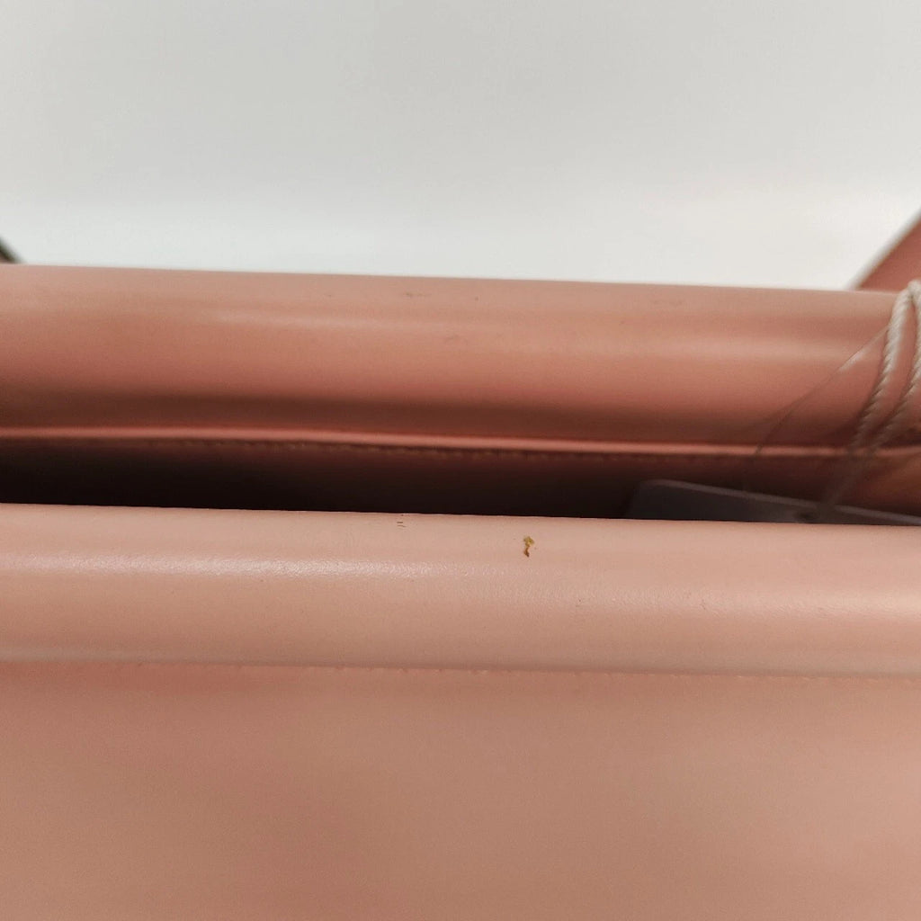 SJ0001 Gucci Nymphaea Pink Smooth Calfskin Bamboo Top Handle Bag XP02052