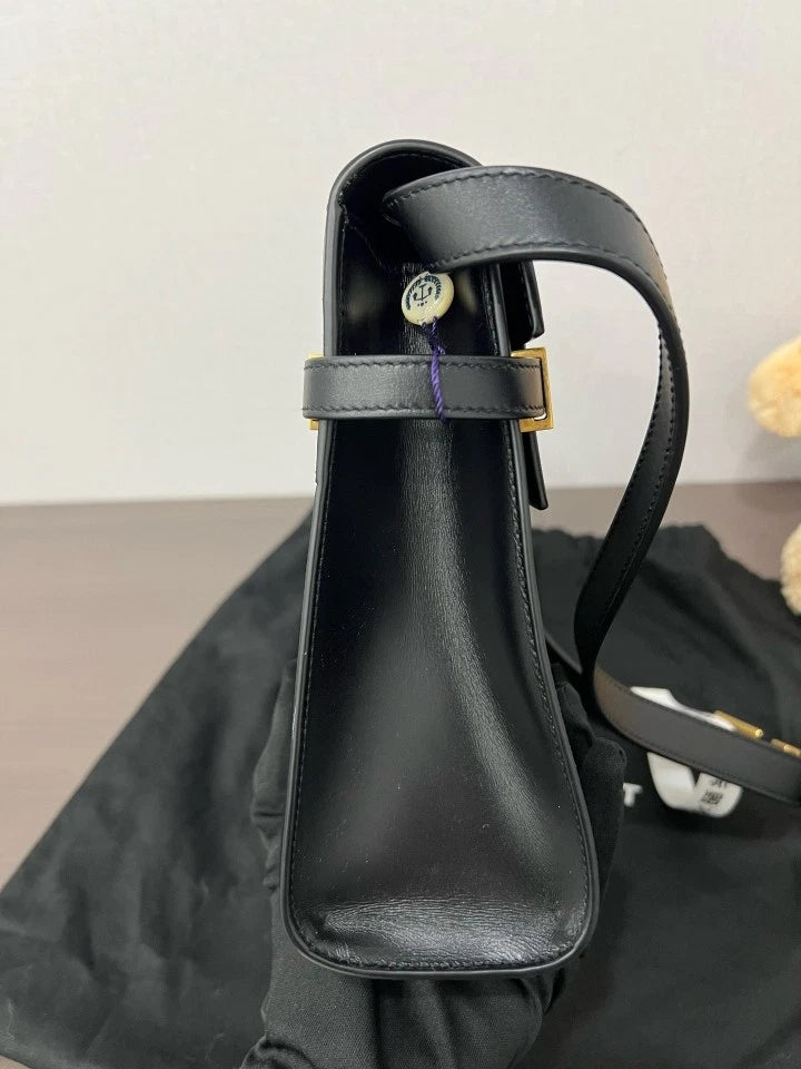 YSL Medium Leather Manhattan Shoulder Bag For Women