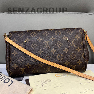 Louis Vuitton Monogram Favorite MM Chain Shoulder Bag - Classic Women's Fashion