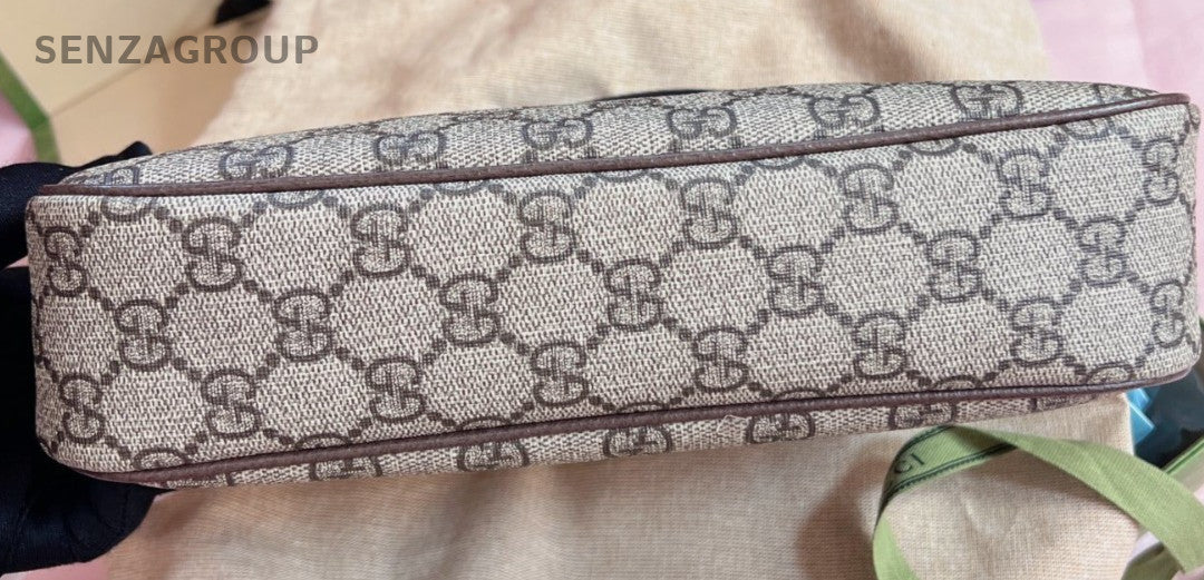 Gucci Ophidia GG Supreme Underarm Bag Shouldre Bag Women Brown Brand New