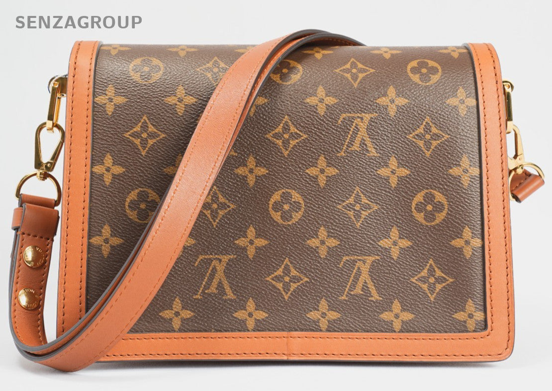 LOUIS VUITTON Monogram Dauphine MM Shoulder Bag M44391 Almost Brand NEW