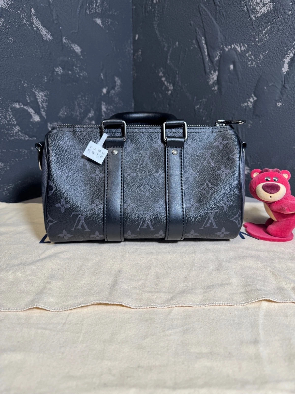 Louis Vuitton Keepall25 Canvas Handbag For Women