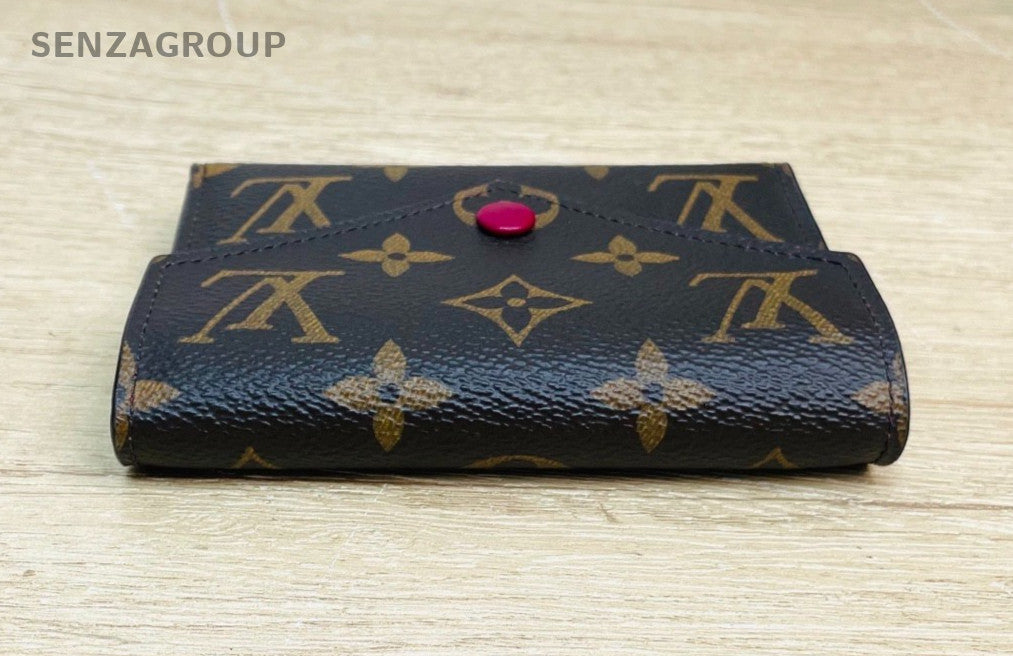 Louis Vuitton Monogram Short wallet Brown