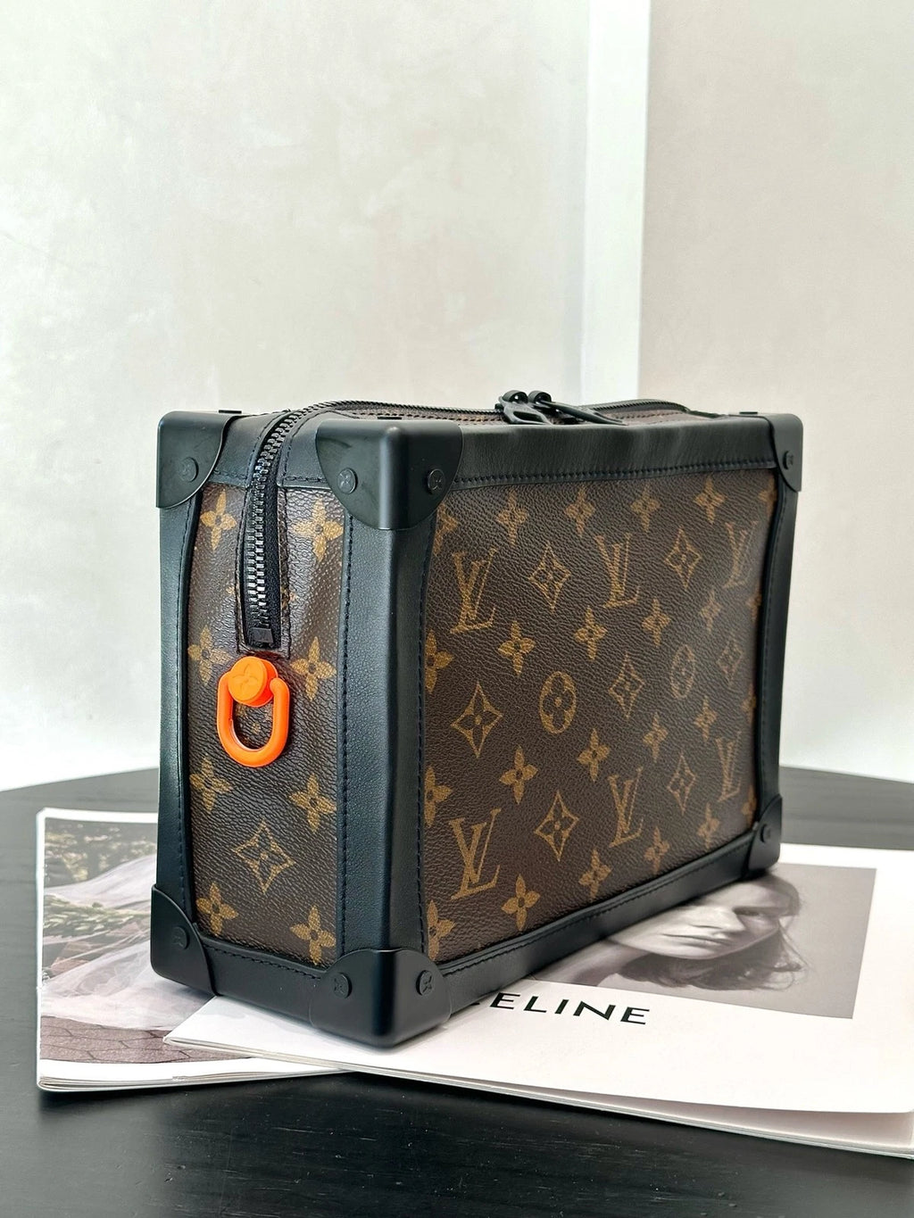 Louis Vuitton Black Soft Trunk Crossbody Bag For Women
