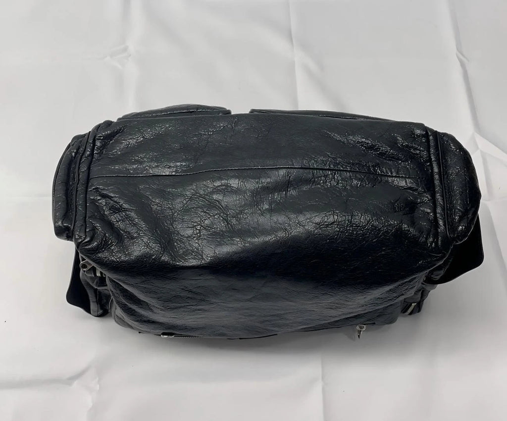 Balenciaga SUPERBUSY Logo Large Shoulder Bag For Women