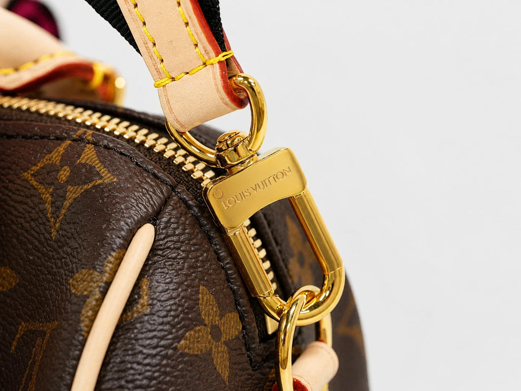 Louis Vuitton Speedy20 Monogram Canvas Top Handle Bag Excellent