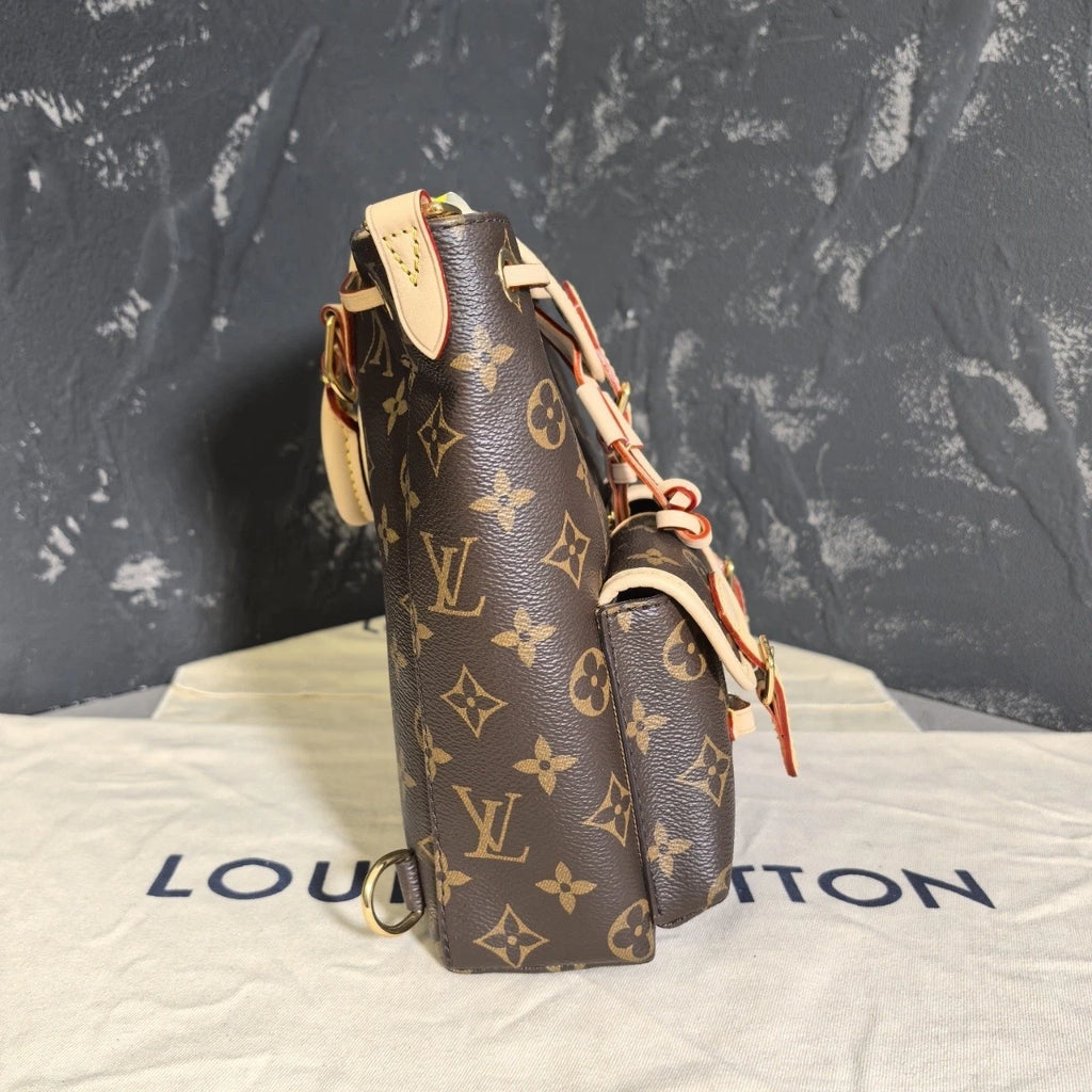 Louis Vuitton Canvas Frog Backpack For Women