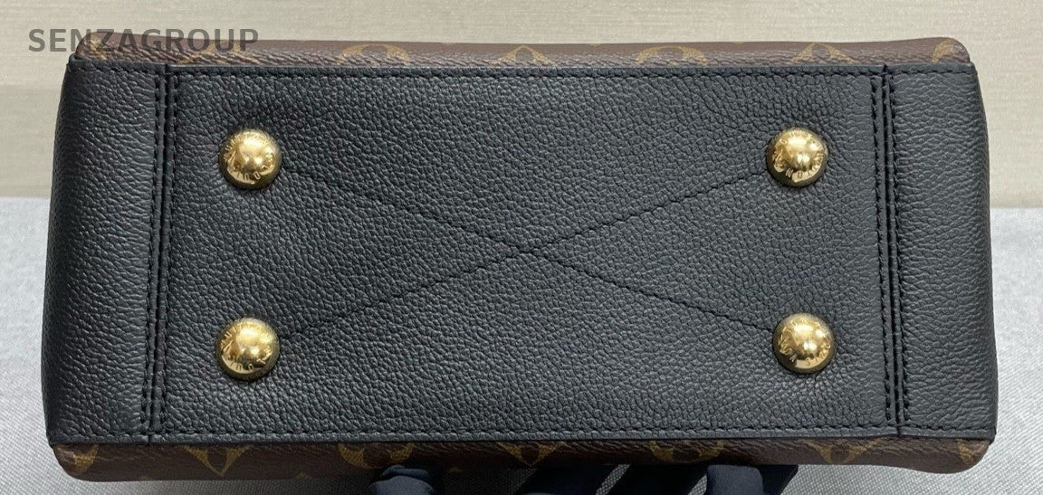 Louis Vuitton Surene BB Monogram Chain Shoulder Bag Crossbody Brown Gold Women
