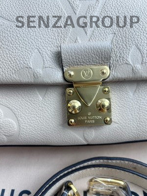 Louis Vuitton Madeleine BB White Gold Handbag Crossbody Bag Classic Women