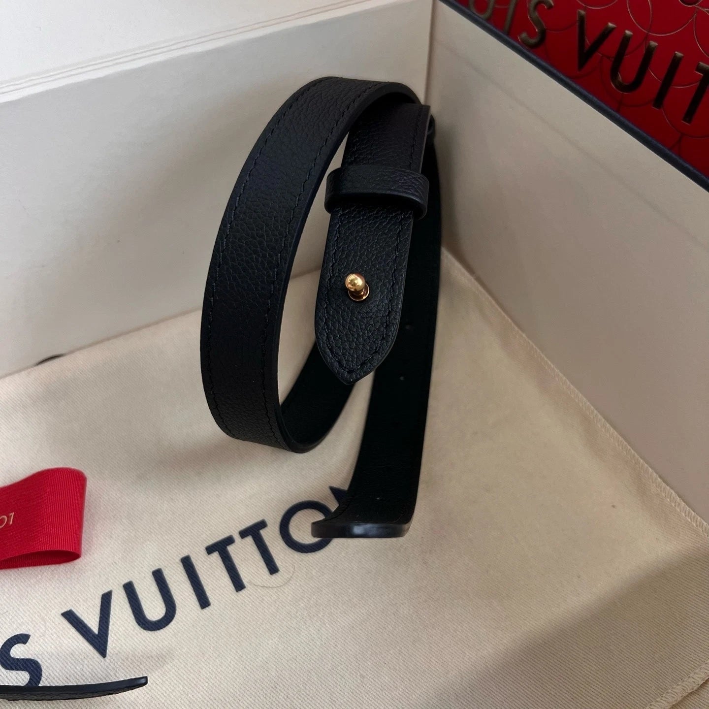 Louis Vuitton Black Bucket Crossbody Handbag For Women
