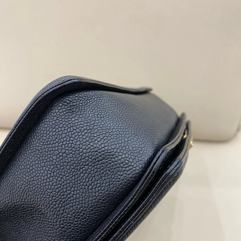 Chanel Leboy Medium-Large Black Shoulder Bag For Women