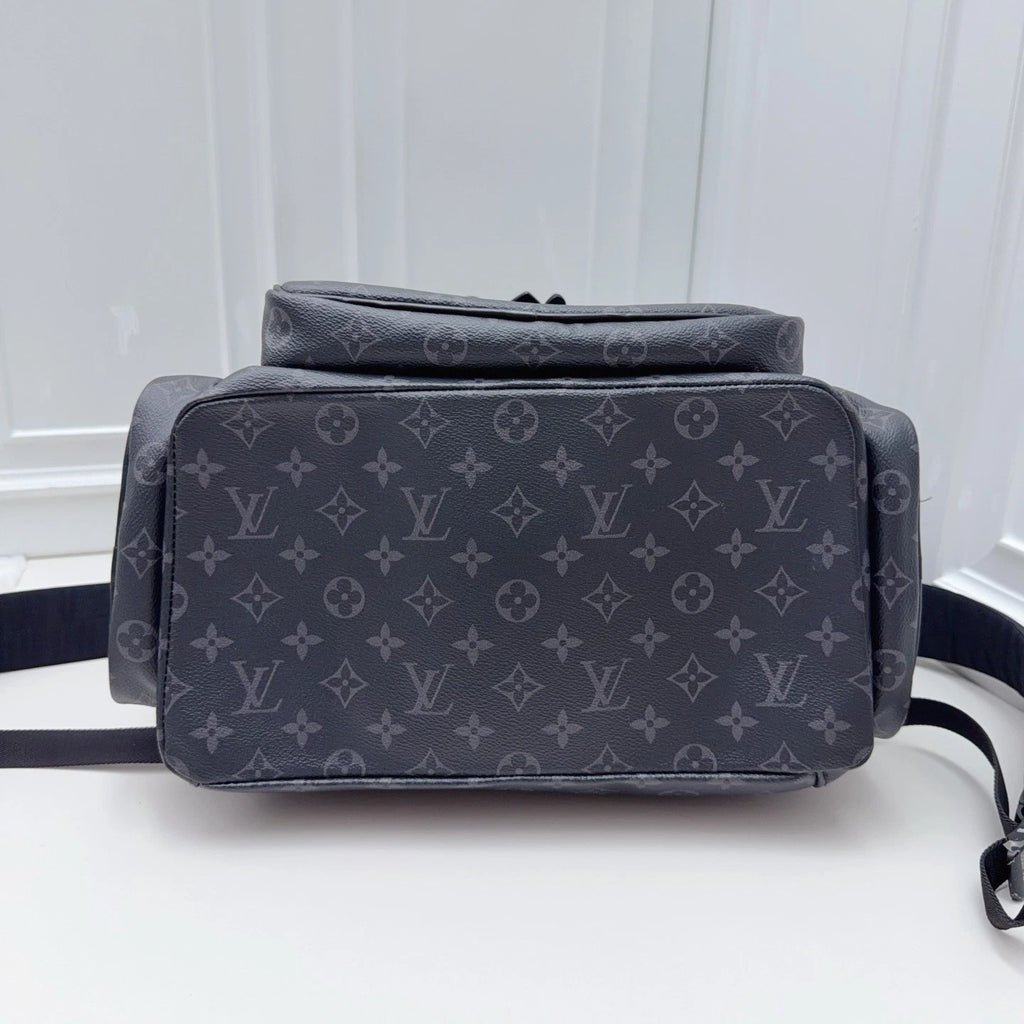 Louis Vuitton Black Monogram Eclipse Men's Backpack Classic