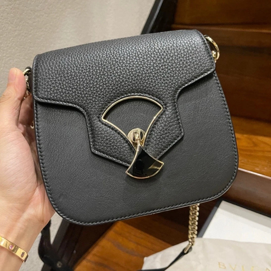 Bvlgari DIVAS DREAM Women's Leather Shoulder Crossbody Bag