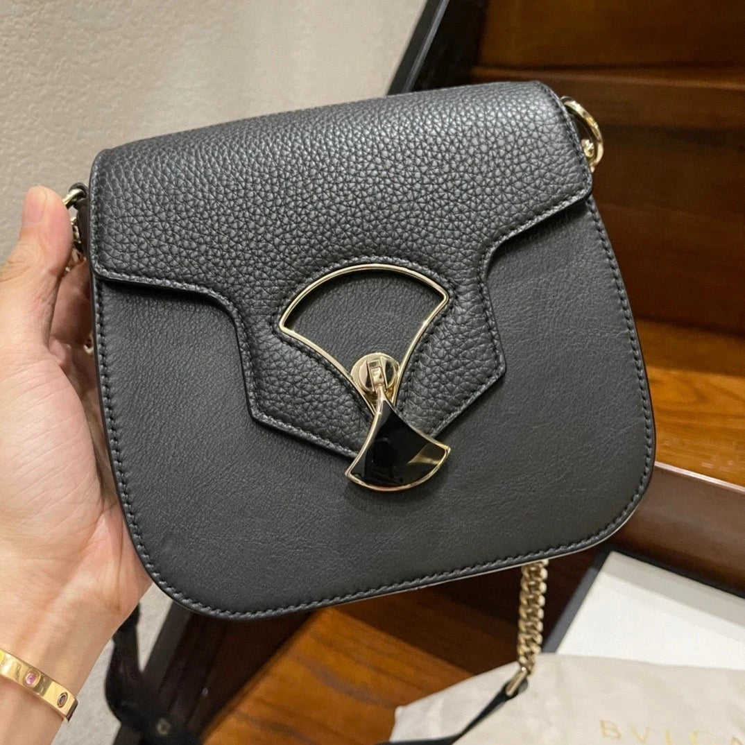 Bvlgari DIVAS DREAM Women's Leather Shoulder Crossbody Bag