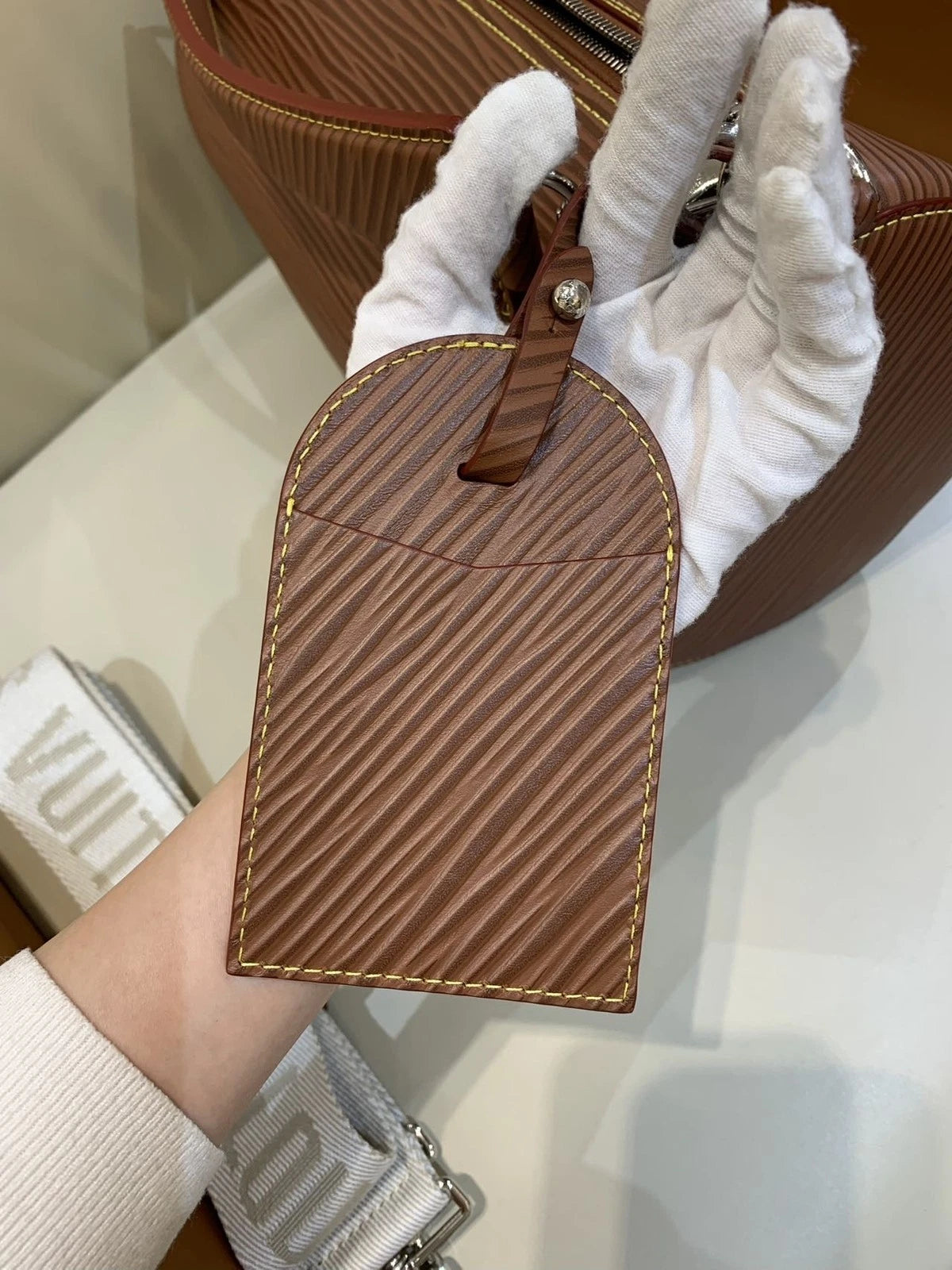 Louis Vuitton Epi Soft Polochon Cylinder Shoulder Crossbody Bag Women
