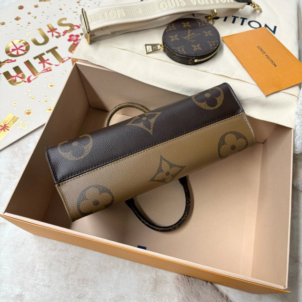 New Louis Vuitton Horizontal OnTheGo Tote Bag For Women