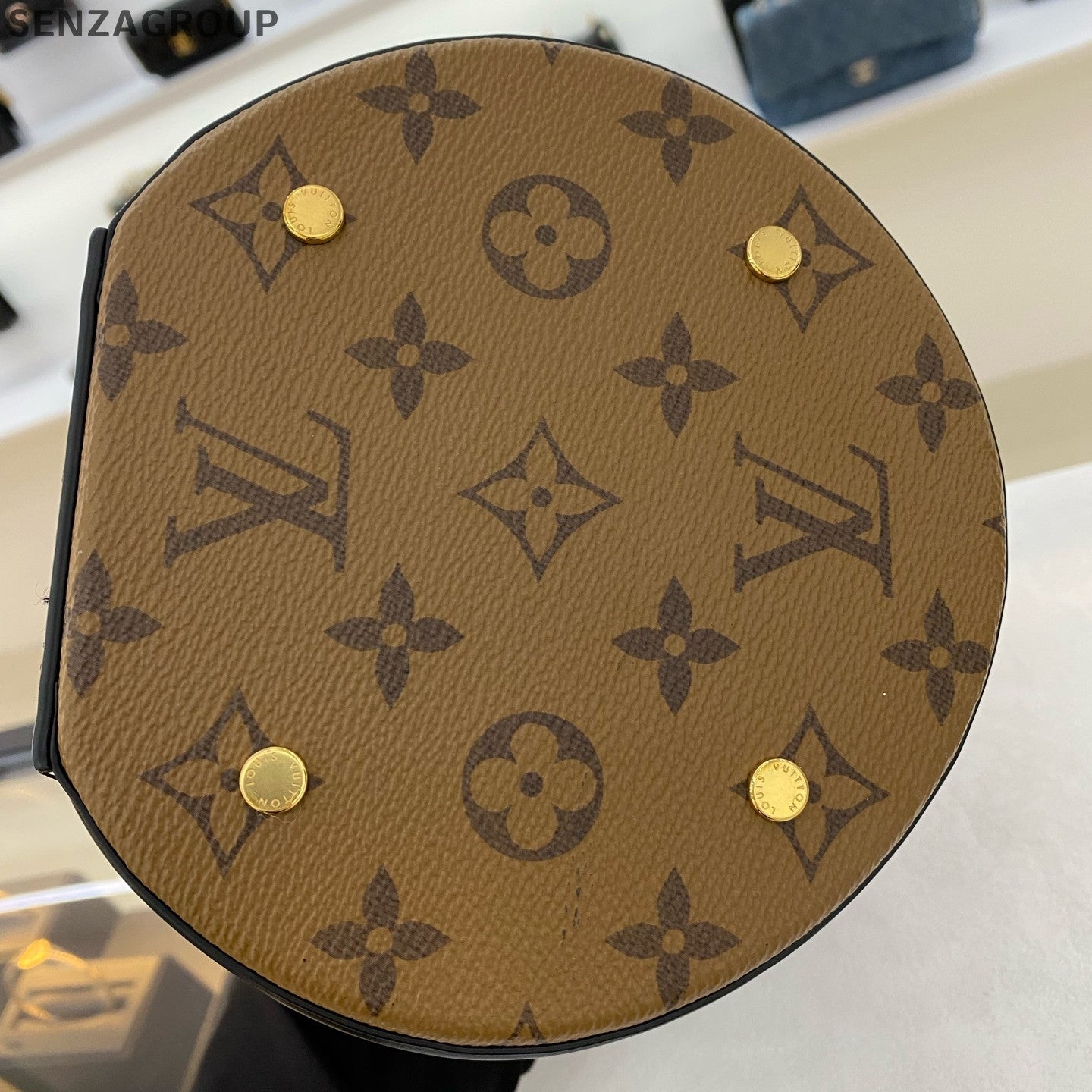 Louis Vuitton Monogram NeoNoe Bucket Bag Black Brown Women's Handbag