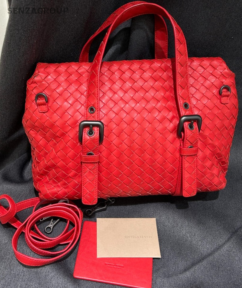 Bottega Veneta Doubule Handle bag 2WAY Crossbody