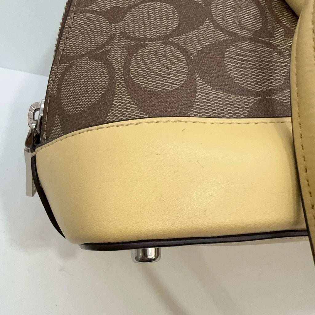 Coach Canvas Sierra 26 Small Shoulder Handbag Crossbody For Women