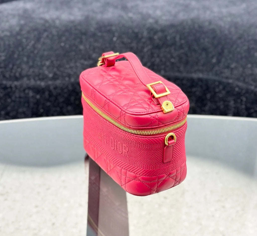 Dior Vanity Crossbody Top Handle Excellent
