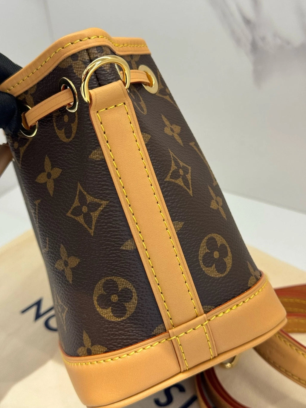 Louis Vuitton Noe Canvas Shoulder Bag Excellent