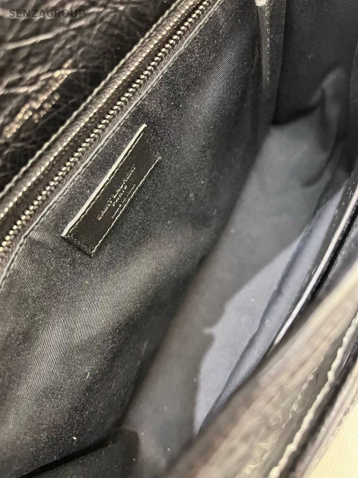 Saint Laurent Niki MM Chain Shoulder Bag Black Used Women Classic Fashion