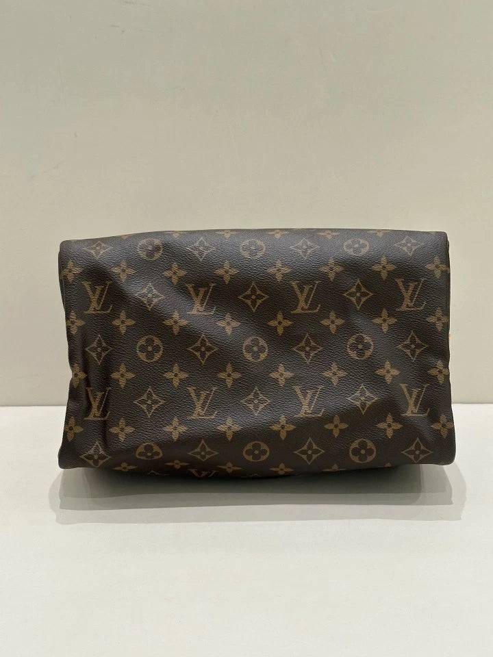 Louis Vuitton Speedy30 Canvas Handbag For Women