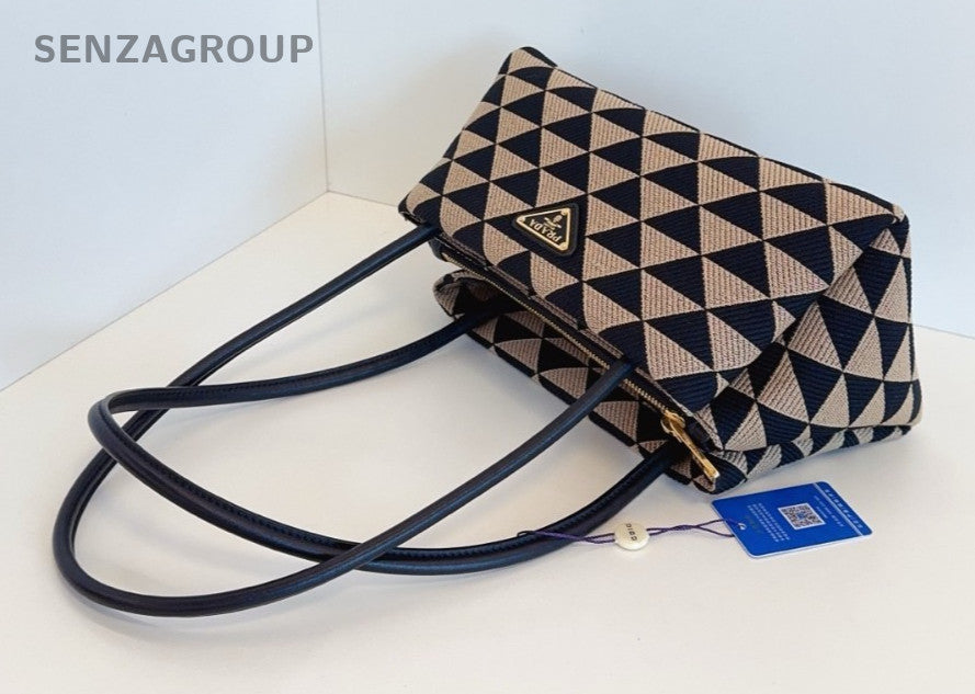 PRADA Symbole Triangular pattern Shoulder bag PM Limited Edition Handbag Women