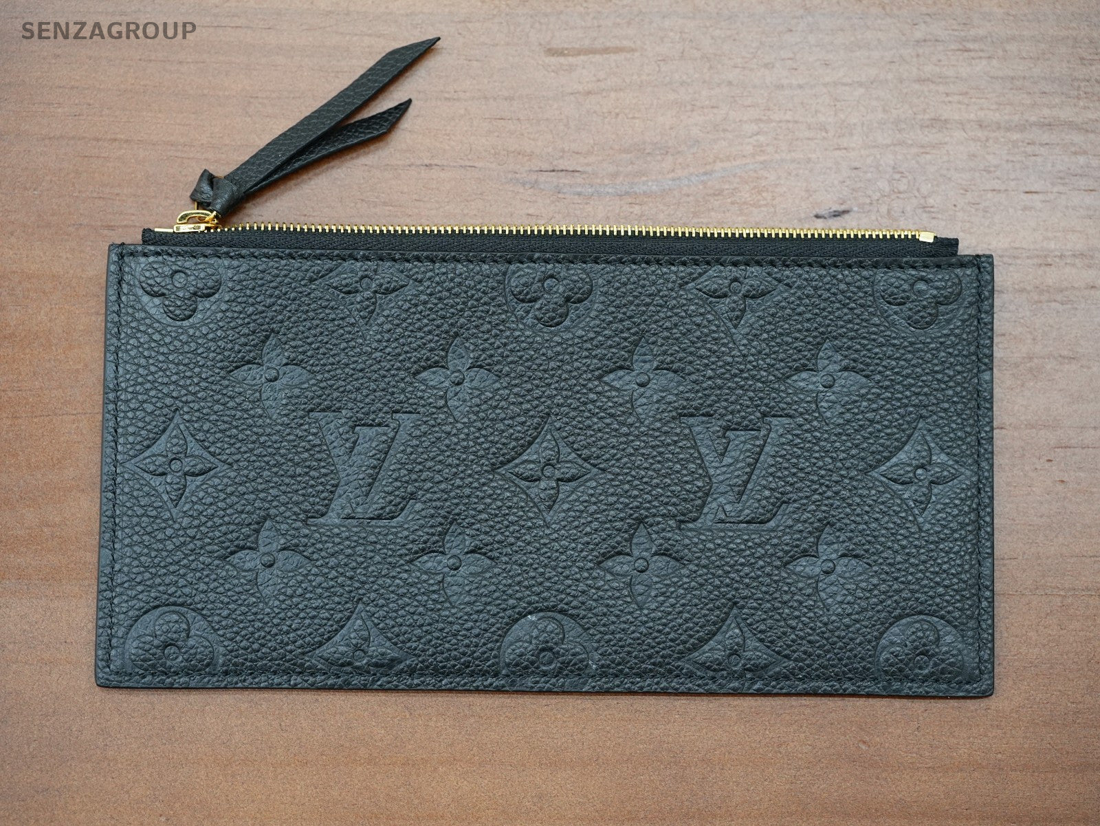 Louis Vuitton Félicie Pochette Black Monogram Empreinte Shoulder bag Chain