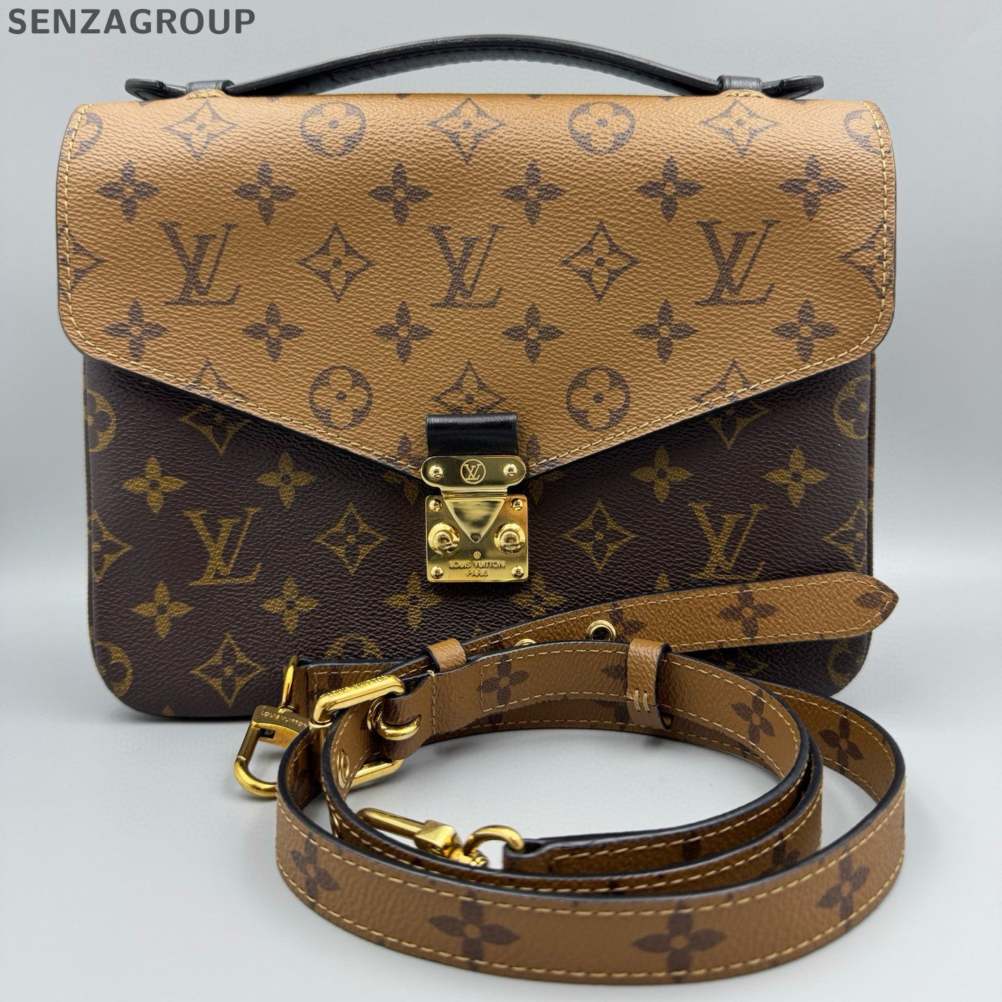 Louis Vuitton Monogram Pochette Metis Crossbody Bag - Classic Women's