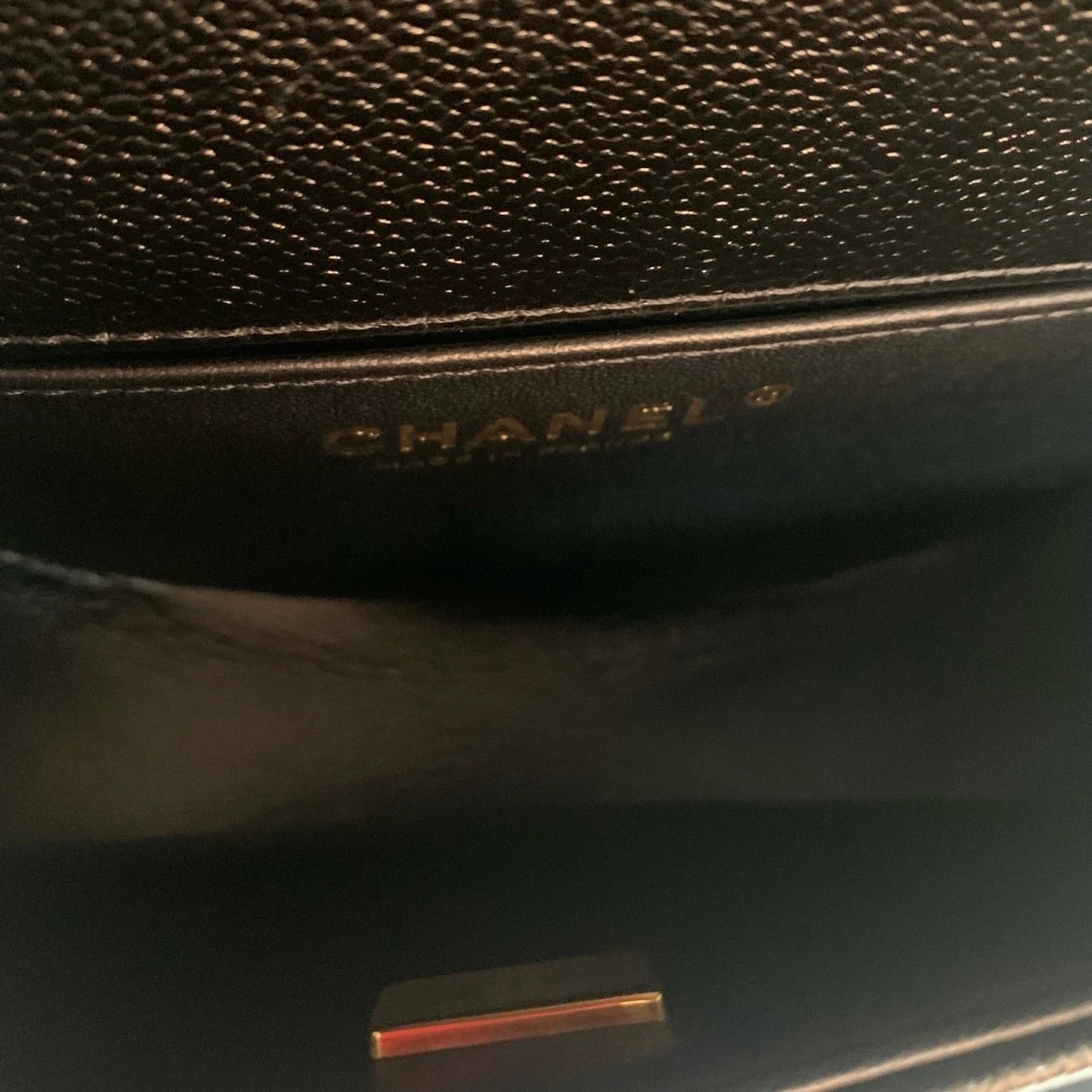 CHANEL Boy Caviar Leather Shoulder Bag For Women