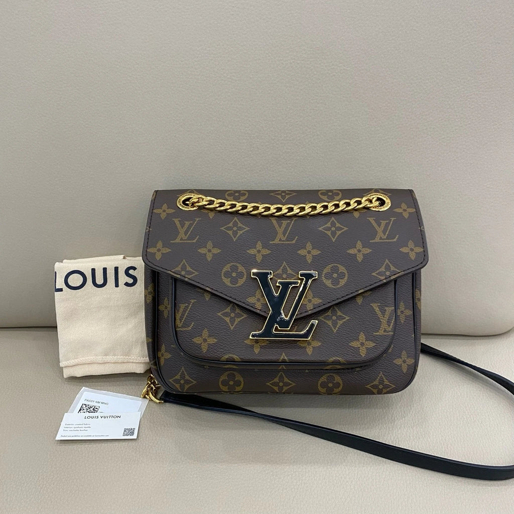 Louis Vuitton Monogram Passy Shoulder Crossbody Bag For Women
