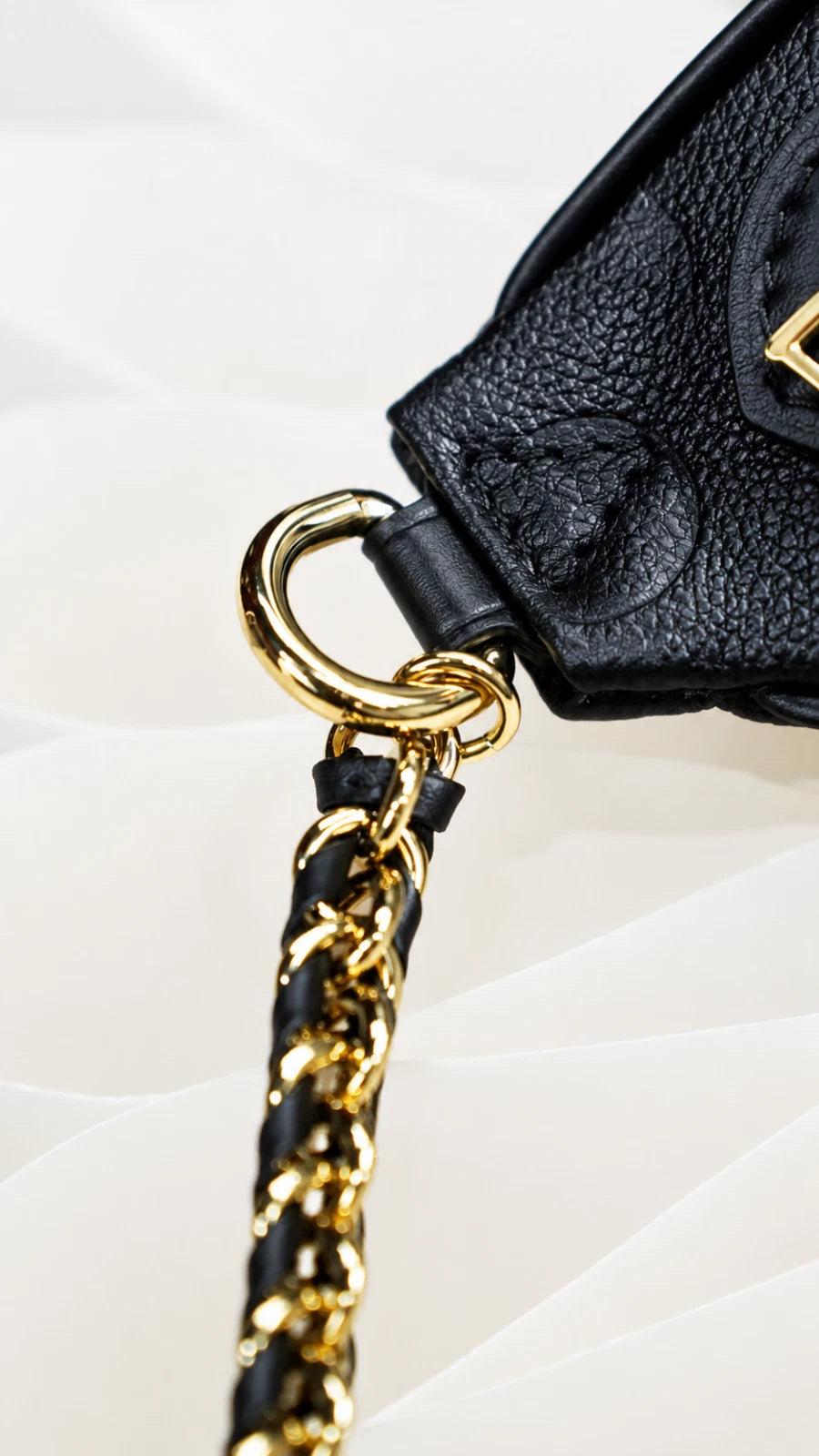 Louis Vuitton High Rise PM Bumbag Monogram Empreinte Black Excellent