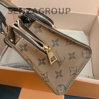 Louis Vuitton OnTheGo MM Monogram Brown Tote Bag for Women