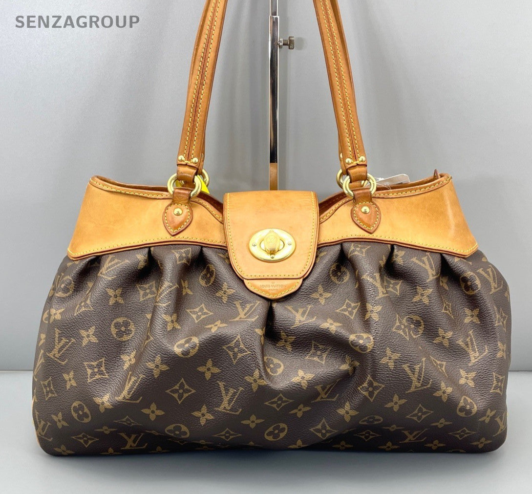 Louis Vuitton Boetie Monogram Top Handle Bag Shoulder Bag Women Classic Vintage